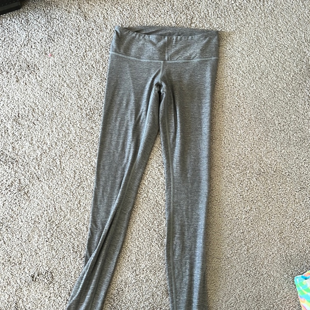 Size 6 grey lululemon leggings